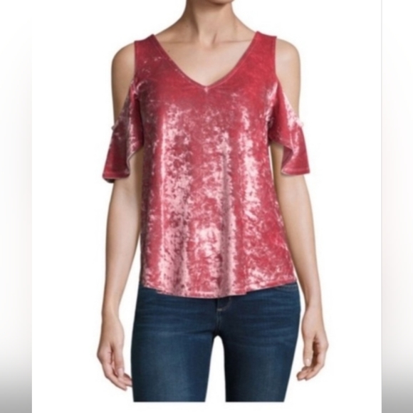 A.N.A VELVET SHIRT - Picture 1 of 6